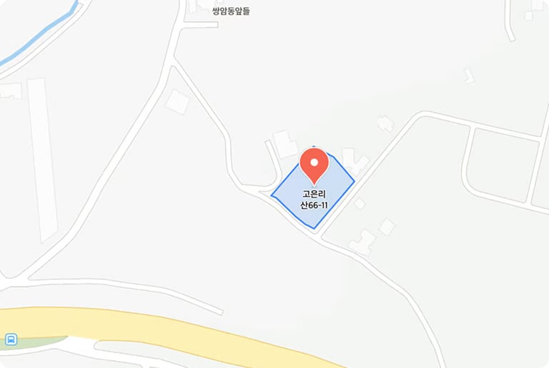 청주 상당구 쇼룸 지도